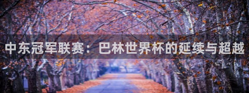 世界杯时间：中东冠军联赛：巴林世界杯的延续与超越
