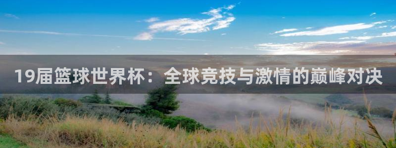 世界杯直播高清：19届篮球世界杯：全球竞技与激情的巅峰对决